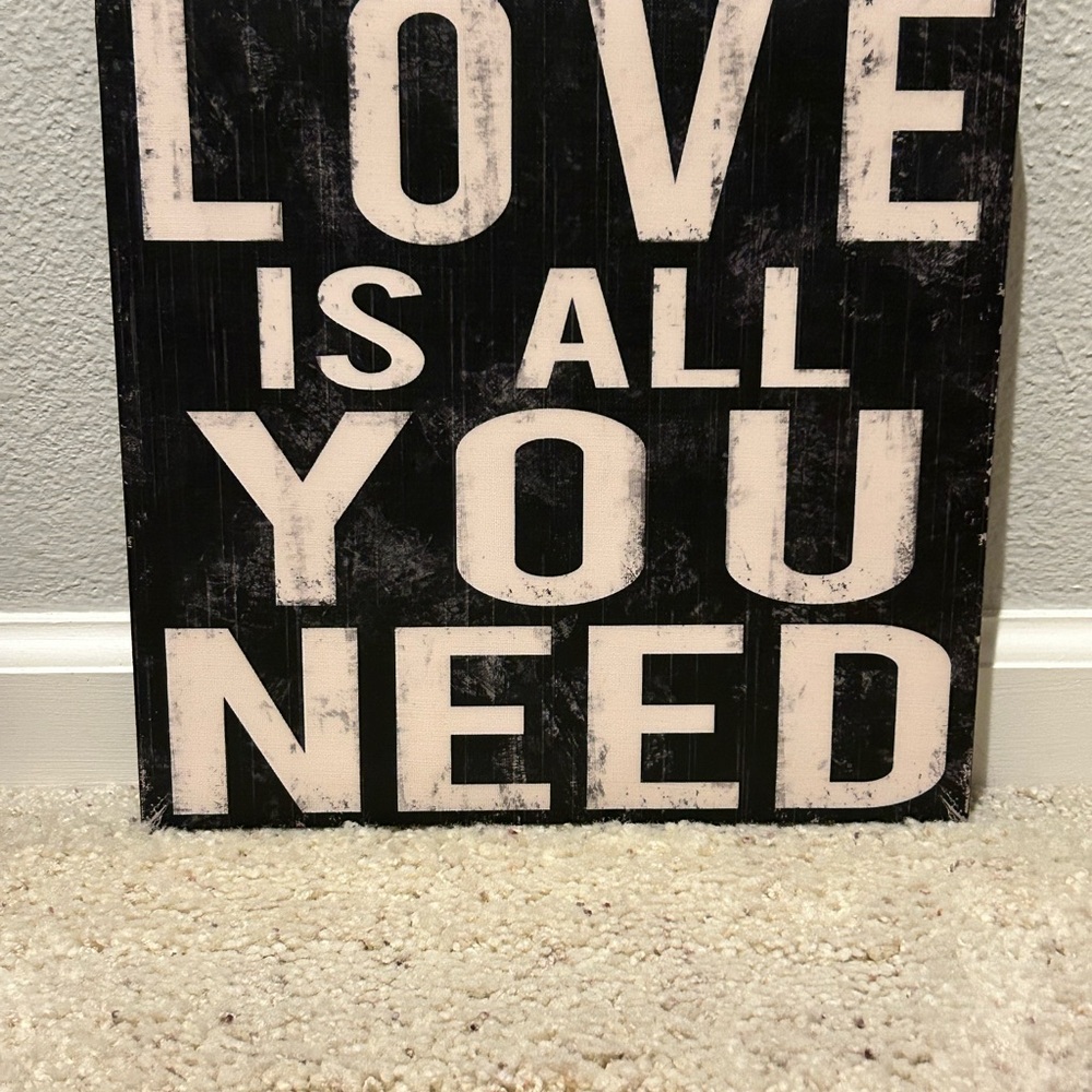 Black and White Inspirational Wall Art